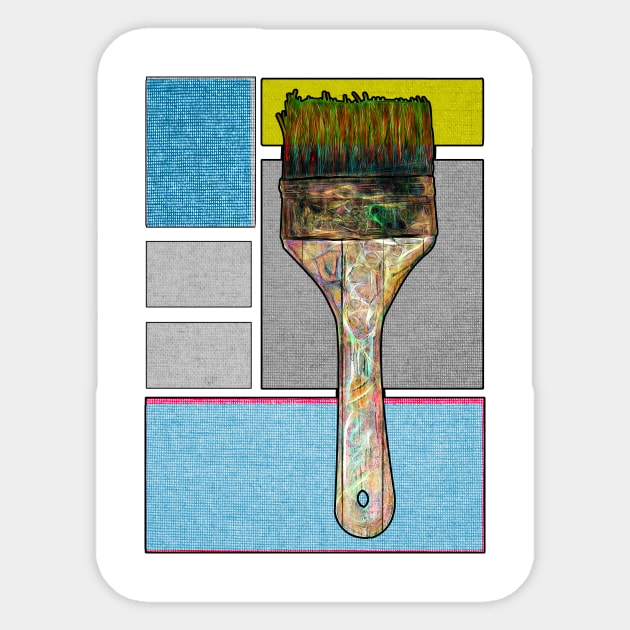 Paintbrush Sticker by crunchysqueak